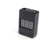 1-8S BBX1-8S 2IN1 LiPo Battery Voltage Tester with Low Voltage Buzzer Alarm & Dual Speaker Battery Checker for Li-ion