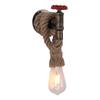 Oeny Retro Hemp Rope Wall Sconce