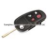 Jaguar X-Type/S-Type/XJ/XJR 4-Button Folding Key Shell
