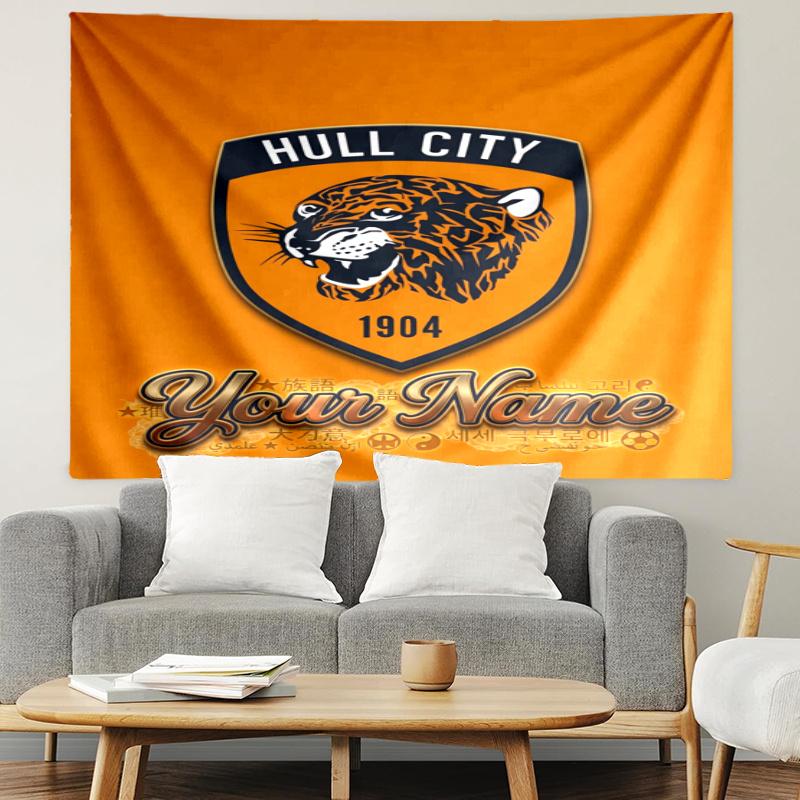 Personalized Name H-Hull Tapestry, Wall Hanging Tapestry, Pattern Tapestry for Dorm Bedroom Living Room Wall Art Photography Backdrop