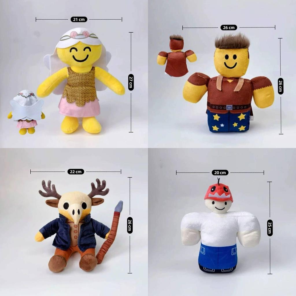 Horror Game 99 Nights In The Forest Deer Plush Toy Collectible Soft Doll For Fans