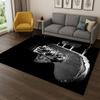 3D Fender Guitar Bass Instrument Music Logo Carpet Rug for Bedroom Living Room Sofa Doormat Home Decor,Area Rug Non-slip Gift