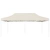 Profi Party Tent Foldable Aluminum 6x3 M Cream