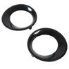Pair Front Bumper Fog Lamp Cover Ring Trim 51113423789 Replacement for X3 E83 2007‑2010