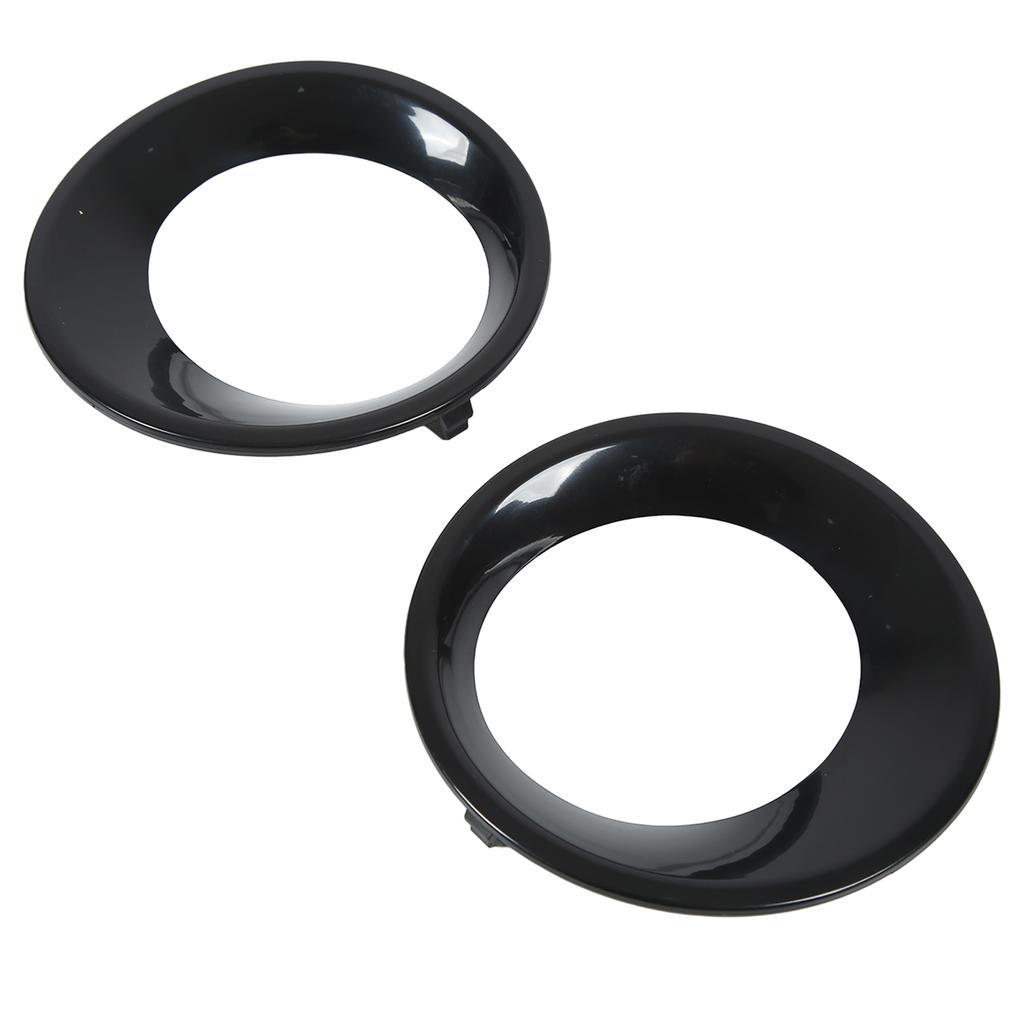 Pair Front Bumper Fog Lamp Cover Ring Trim 51113423789 Replacement for X3 E83 2007‑2010