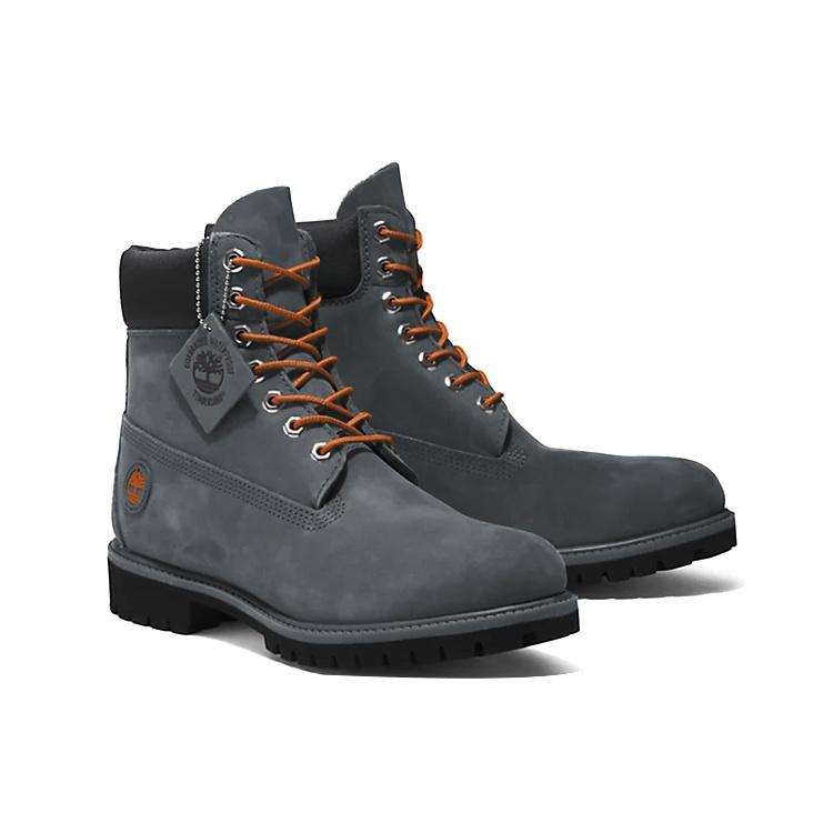 Timberland Premium 6 Inch Boot 'Grey Orange' Men's A2DZG033
