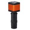 USB Microscope Camera 20MP HD Multimedia Interface Industrial Microscope Camera with 130X Cmount Lens for Industry AC