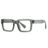 Retro Blue Light Blocking Glasses Male Female Square Thick Glasses Frame  Acetate High Quality European Style Glasses Sz1001