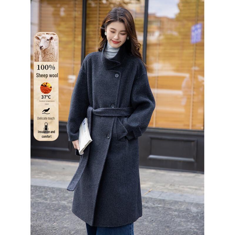 Mocana Elegant Double-faced Wool Coat