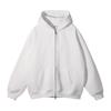Herren Hoodie mit Fleecefutter für Herbst und Winter, Verdicktes Sweatshirt mit Reißverschluss