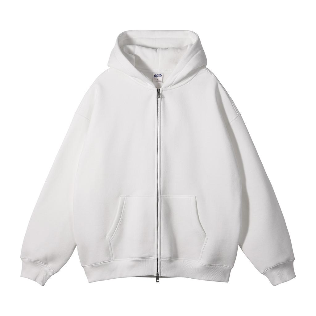 Herren Hoodie mit Fleecefutter für Herbst und Winter, Verdicktes Sweatshirt mit Reißverschluss