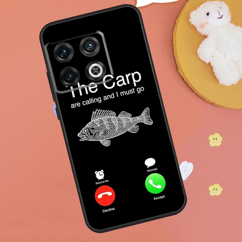 Carp Fish Fishing Rod Hook Case For OnePlus 15 13 12 11 13T 13R 12R 10R 10T 8T OnePlus Nord 5 CE 4 3 Lite N20 N30 Funda