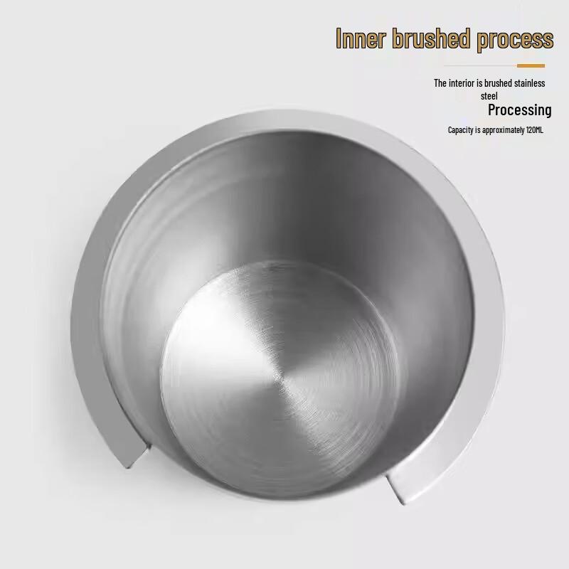 Miaojiayi 51mm Stainless Steel Coffee Dosing Cup Set