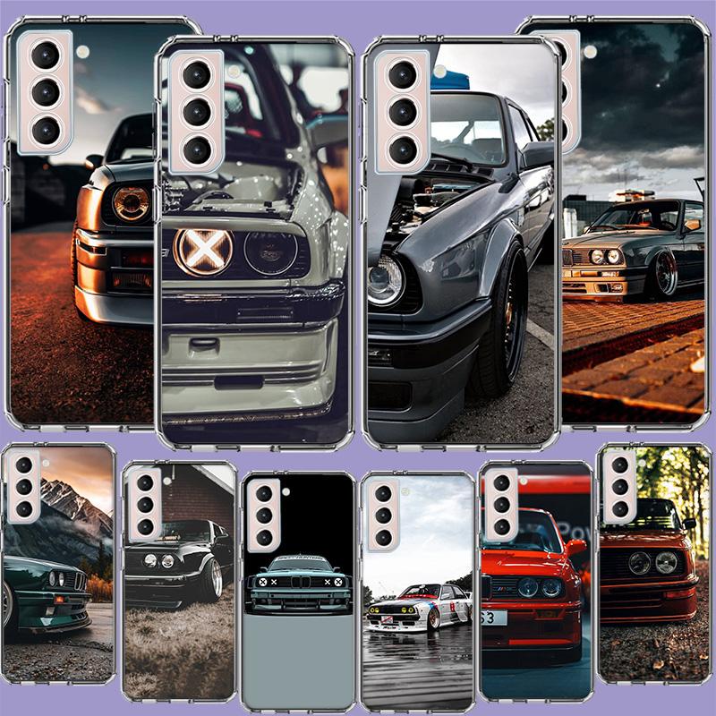 Car for B- Bmwes-S E30 Phone Case For Samsung A16 A26 A36 A56 A17 A15 A25 A35 A55 A14 A24 A34 A54 A04S A05S Galaxy Note 20 10 9