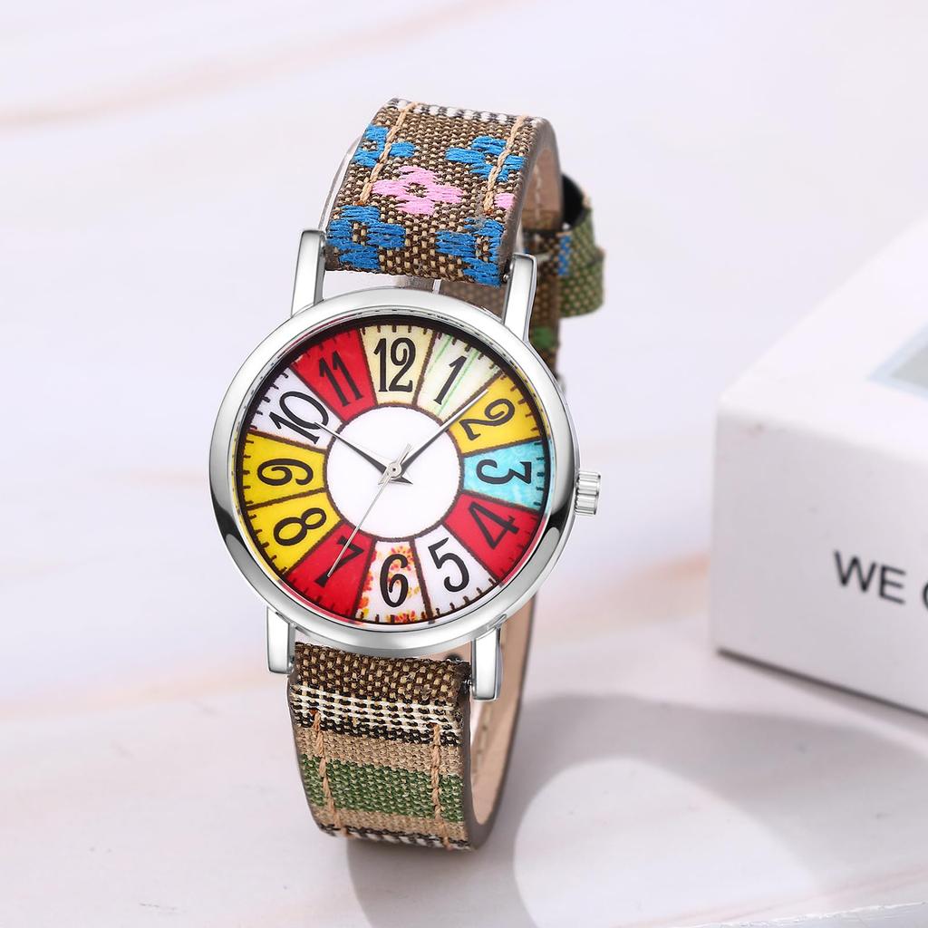 Bohemian Wristwatch with Braided Adjustable Genuine Quartz Analog Large Easy To Stylish Cute and Casual Day Gift for Her Women's Strap Length,