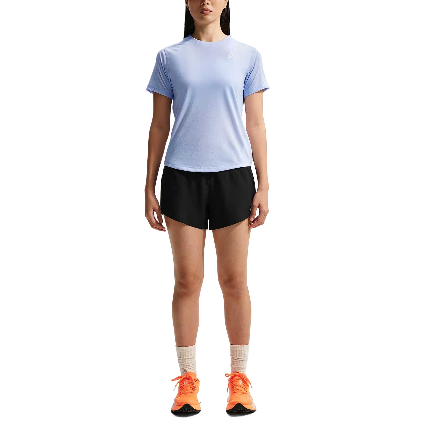 Nike ACG Dri-FIT Solid Quick-Dry Crew Neck Short Sleeve Running T-Shirt Women tops IO9651-407 M
