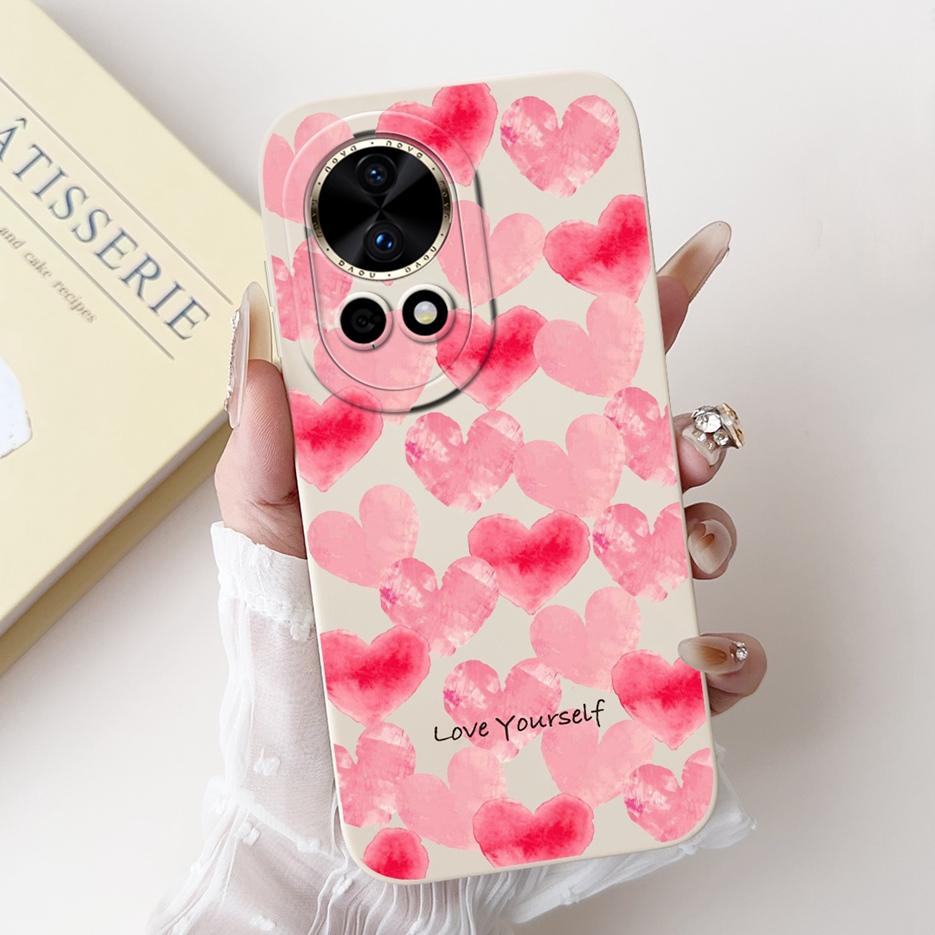 For Huawei Nova 13 Case Nova12 BLK-AL00 Stylish Candy Painted Cover Soft Silicone Phone Case For Huawei Nova 12 Nova13 Pro Shell