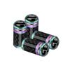 4pcs Aluminum Anti-theft Hexagonal Tire Valve Cap For Jeep Renegade Compass Wrangler Patriot Grand Cherokee Rubicon Accessories AMT1