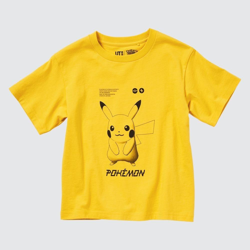 

UNIQLO KIDS Футболка с рисунком Pokemon Masters EX UT с короткими рукавами