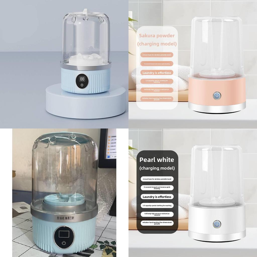Mini Tragbare Waschmaschine mit UV-Sterilisation für Babykleidung und Unterwäsche