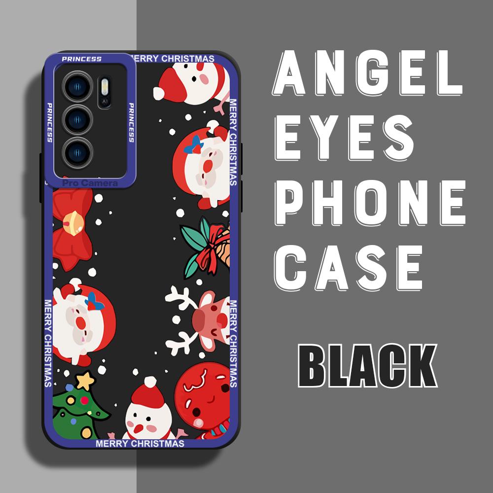 

Чехол для телефона, мягкий резиновый чехол из ТПУ для мобильного телефона, полное покрытие, защита камеры, противоударный чехол для OPPO Realme Realme Narzo N55 чёрный