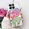 For Honor X8b Elegant Floral Butterfly Phone Case For HonorX8b X 8B 4G LLY-LX1 LLY-LX2 LLY-LX3 Soft Silicone TPU Cases