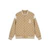 MLB SS24 Boston Red Sox Vintage Floral Jacket Spring Autumn Fashion Baseball Coat Unisex Jacket Light-Camel 3AJPM0641-43CAL
