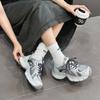 Thick-soled heightening dad shoes women's 2025 new spring models, popular this year, versatile and not tiring sneakers