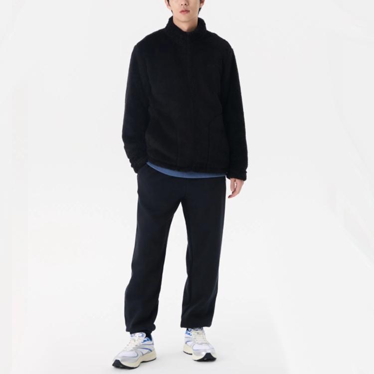 New FILA Velvet Feel Coat Unisex Black 1100FS2PLG4101XBLK