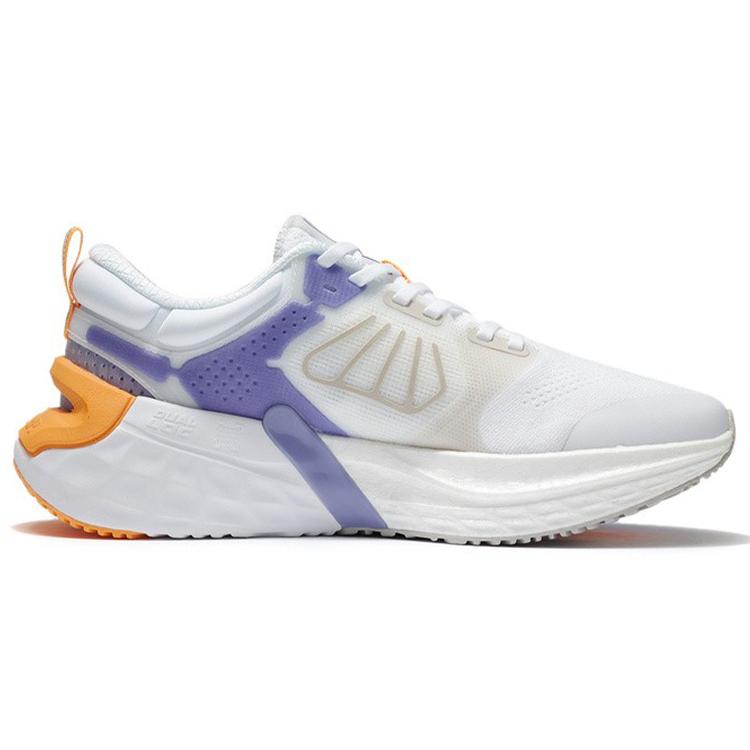 New LiNing Furious Rider 6.0 Cushioning Anti Slip And Wear Resistant Support Reflective Low Top Running Shoes Men's White ARZS001-6
