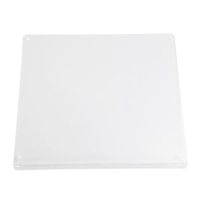 Akryl Skärbräda Halkfri Klar Skärbräda med Kant för Köksbänk 45x40x3CM