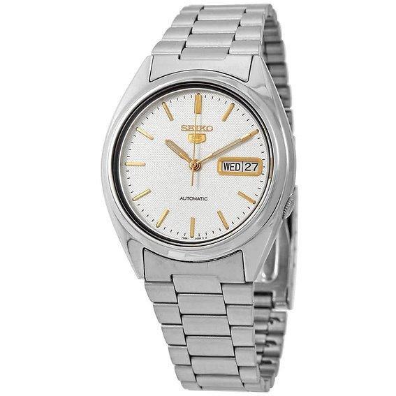 Refurbished Seiko 5 Automatic 21 Jewels SNXG47 SNXG47K1 SNXG47K Men s Watch белый