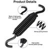 2 Pieces Universal Motorcycle Kickstand Spring Metal Sidestand Support Replacement Compatible with Harley Davidson Dyna Sportster Softail Touring