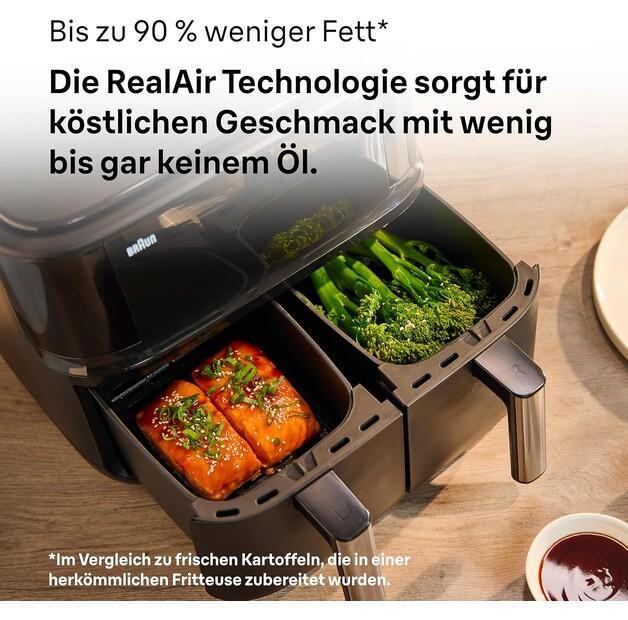 Фритюрница Braun TwinCook 3 TD 3030I BK (0X12500010)