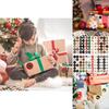Cm2306005 Diy Christmas Advent Calendar With Colorful Stickers And Puzzle Pieces For Kids