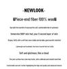 Women's 100% Wool Long Sleeve Half-High Neck Pullover Sweater