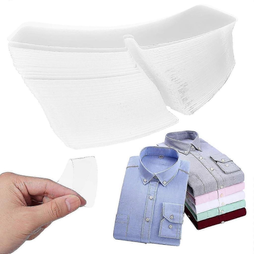 Kragenverstärkung Hemdkragenstützen Transparent 100er Set