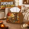 1pc Magical Woodland Tissue Box | Multi-functional Seasonal Hot Napkin Dispenser, Two Sizes Available Suitable for Home, Harvest Parties Treehouse Boo