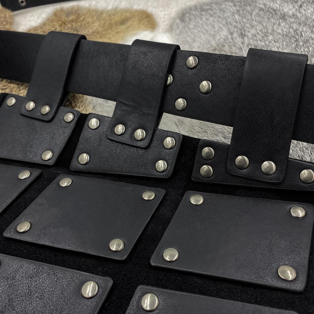 Nordic Viking Embossed Leather Scale Armor Cosplay Prop