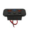 96W PD30W QC3.0 18W Car Fast Charging Universal USB Type-C Power Outlet Quick Charger Adapter for SUV, Camping, Marine, RV