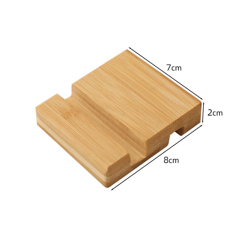 

Универсальный бамбуковый держатель для настольного телефона и планшета