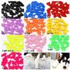 Lots 100pcs 14 Colors Soft Dog Pet Nail Caps Claw Control Paws off + 5pcs Adhesive Glue Size XS S M L XL XXL Free Shipping