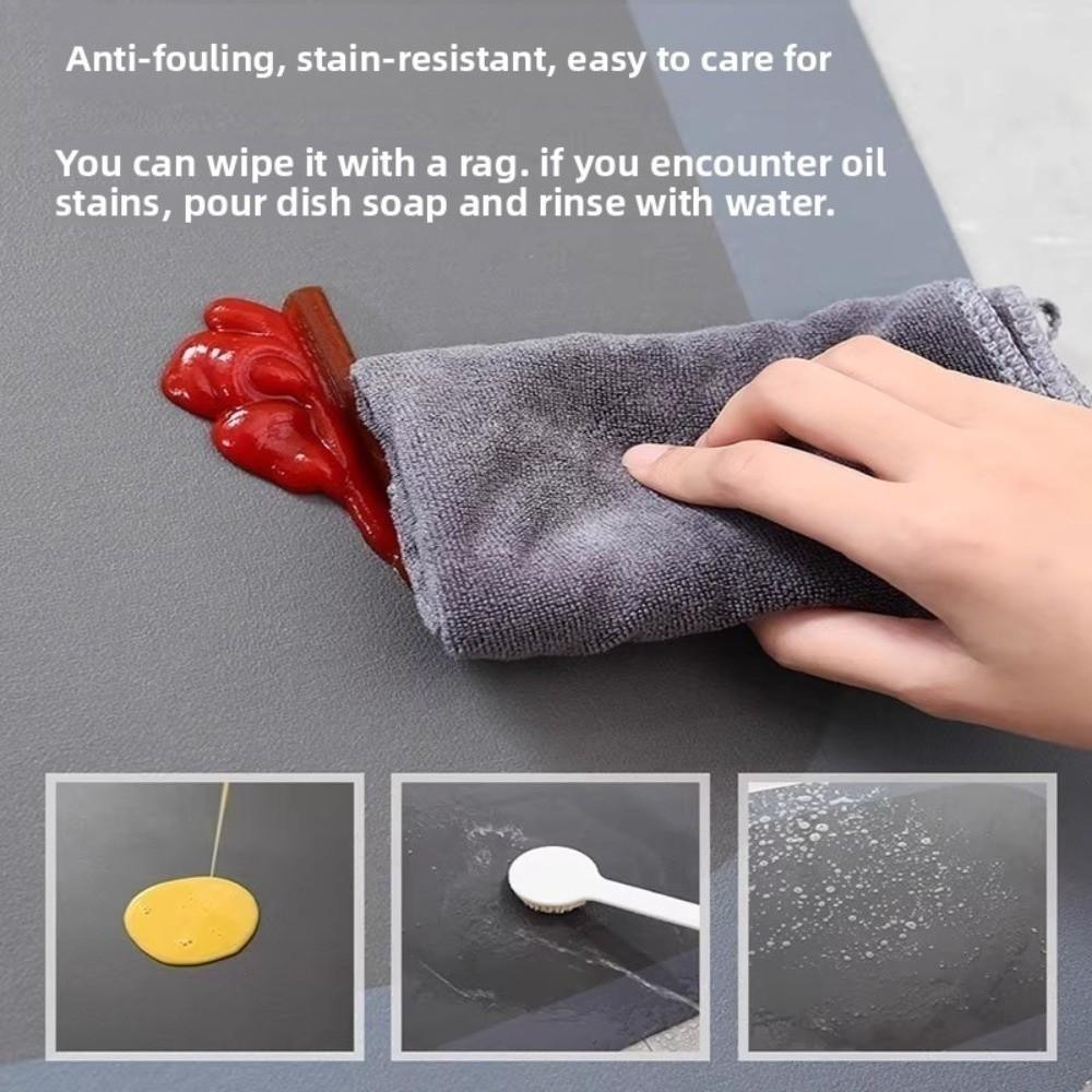2pcs Printed Kitchen Carpet Rug Stain Resistant Non Slip Kitchen Floor Mat Carpets Soft Water Absorbent Entrance Door Mat