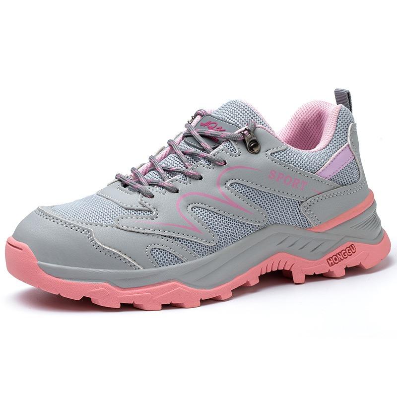 Women's work shoes anti-smashing and anti-piercing labor insurance shoes Women's breathable and lightweight casual labor insurance shoes