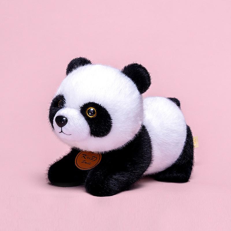 Panda Plüschtier Zoo Gepard Souvenir Kinder Beruhigendes Katzenkissen Dalmatiner Hund Ornament