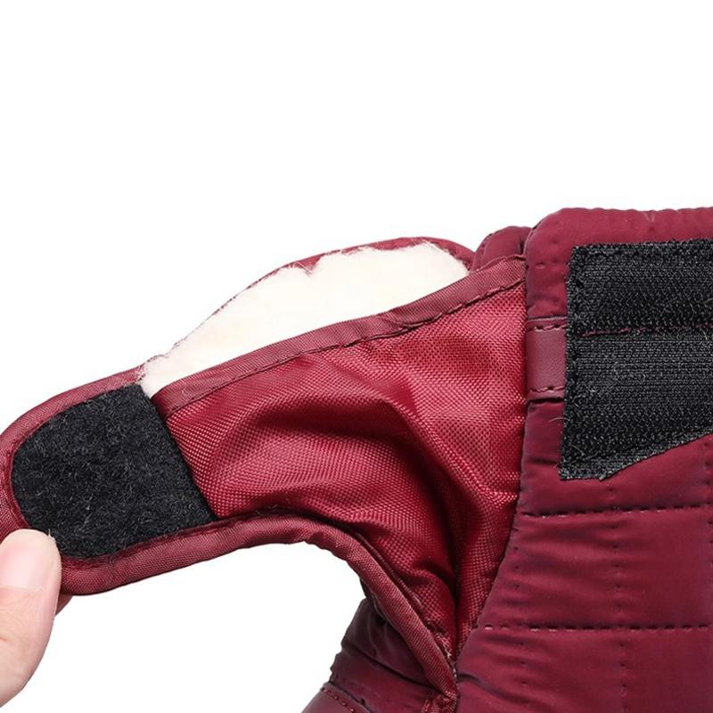 Snow Boots Women's Winter Shoes Middle Aged Elderly Velvet Short Waterproof Non Slip Mother