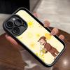 Curious George Affe Handyhülle Für IPhone 17 Pro Max 15 Pro 16 14 Plus 12 13 Mini 11 Pro Stoßfeste Weiche Hülle