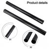 Vacuum Cleaner 35mm Diameter Extension Tube Suction Tube Plastic Black