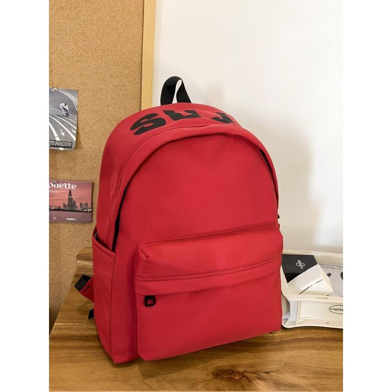 New casual backpack large capacity student backpack simple travel bag