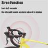 Bicycle Horn Motorcycle Electric Bell Horn 4 Modes USB Rechargeable Mountain Road Cycling Anti-theft Alarm Horn Bike Accessories